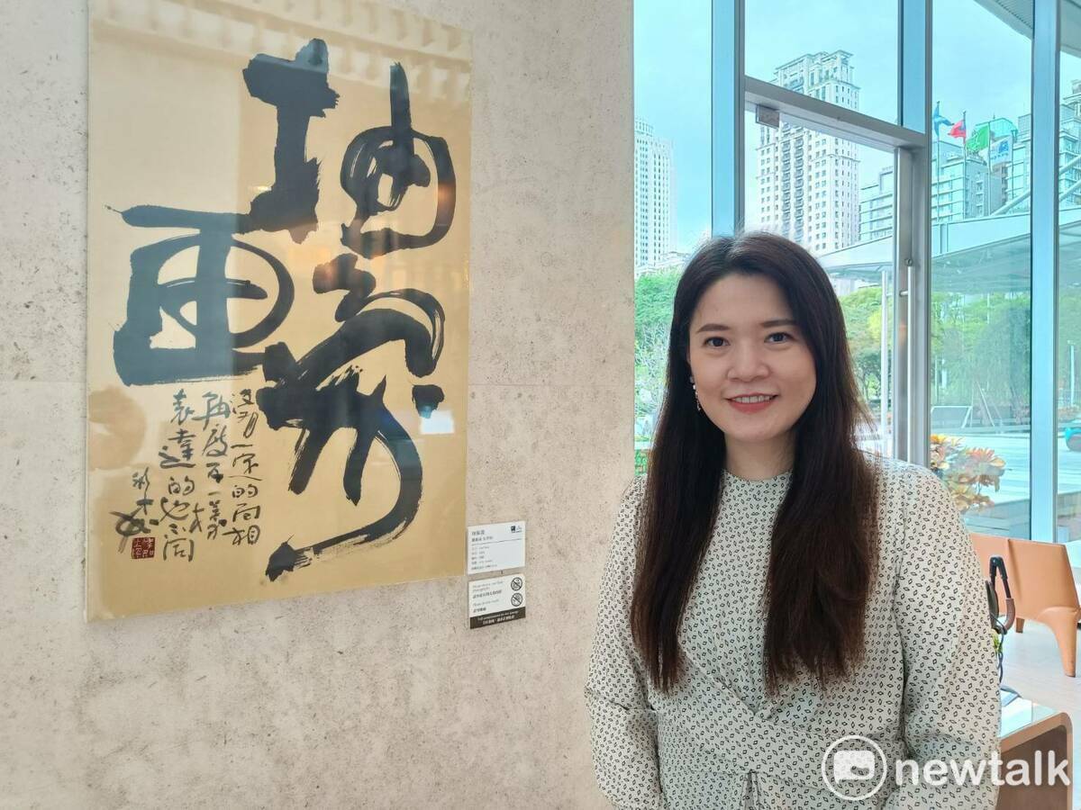林筱淇接受《新頭殼》專訪。 唐復年/攝