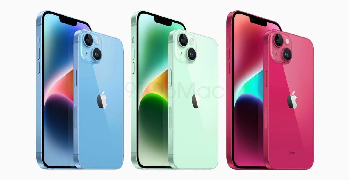 《9to5mac》表示iPhone 15推出薄荷綠的機率相當高。 圖：取自《9to5mac》
