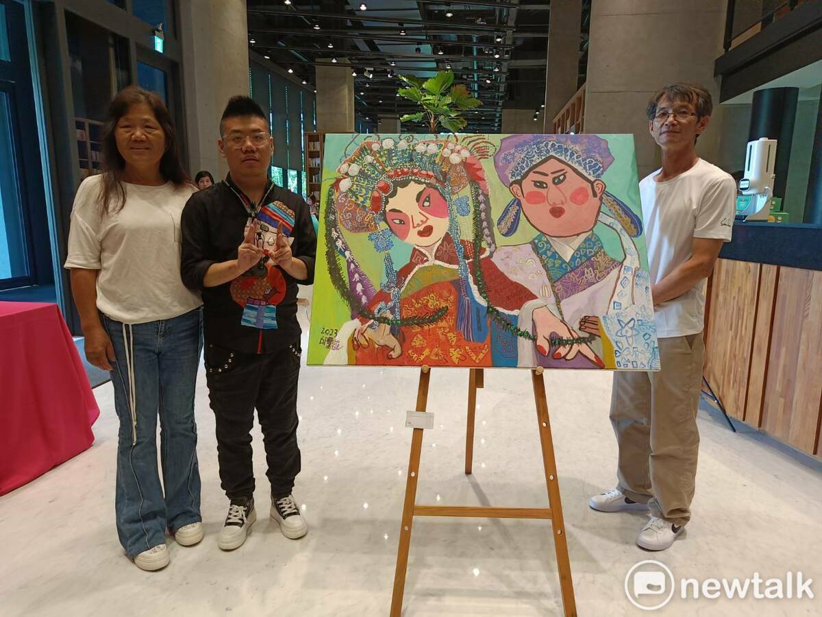 邱勝凱是網銀基金會走入特教學校時的第一批學子。 唐復年/攝