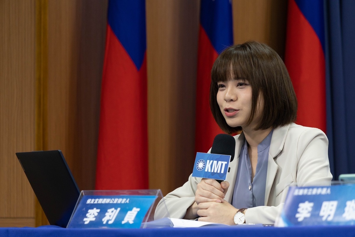 侯友宜競選辦公室發言人李利貞。 圖：國民黨文傳會/提供（資料照）