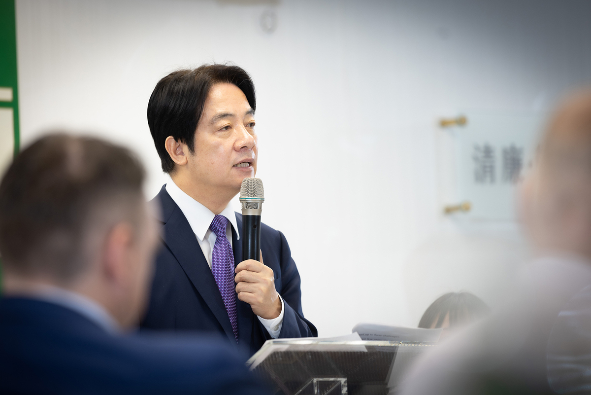 身兼民進黨主席的總統賴清德。 圖：民進黨／提供