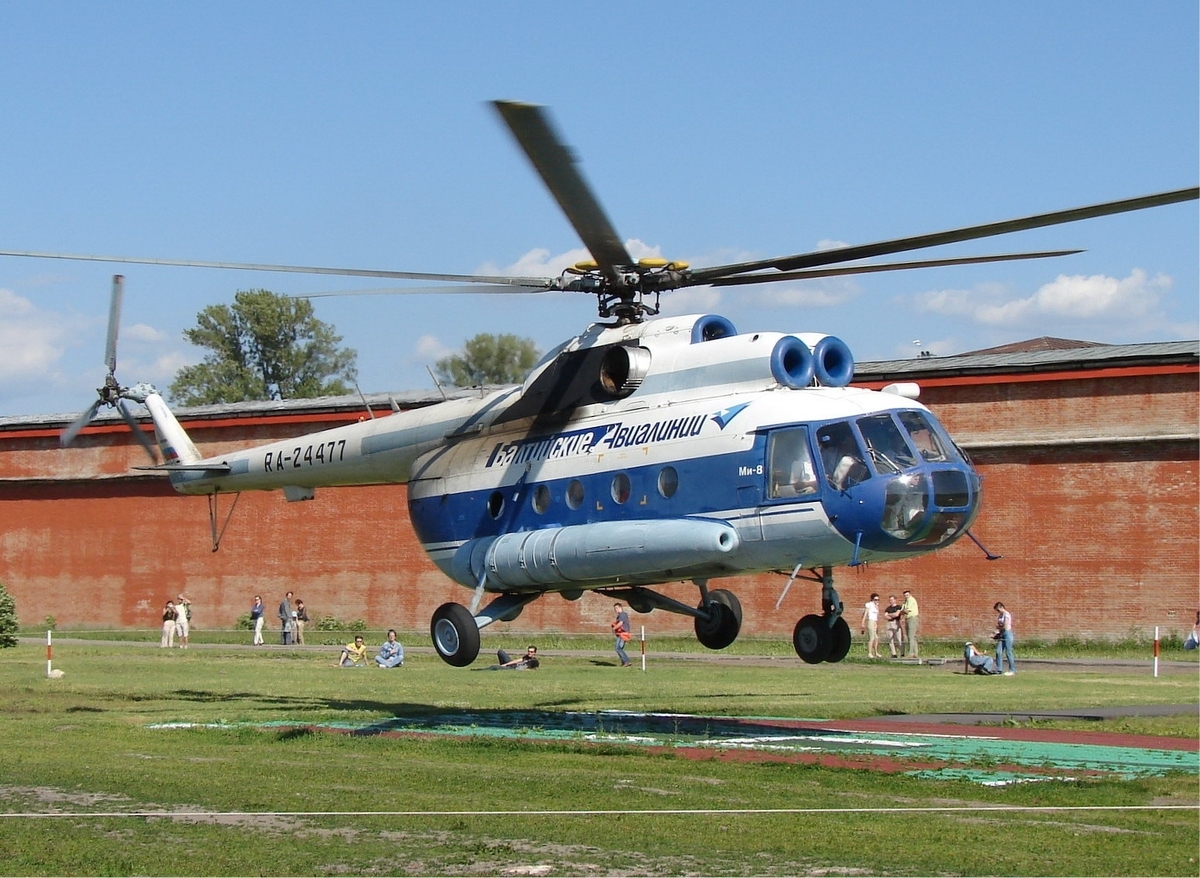 俄軍 MI-8 直升機。 圖：翻攝自維基百科（資料照）