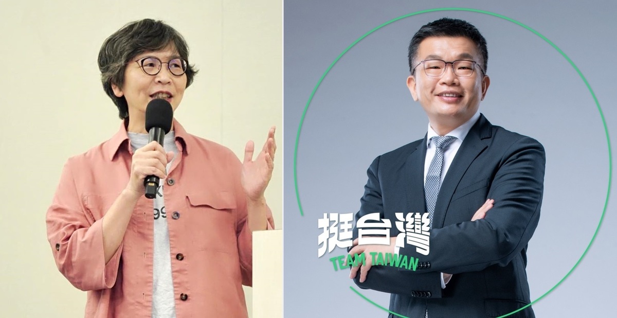 蔡壁如挑戰蔡其昌，她認為會有話題性。 新頭殼合成