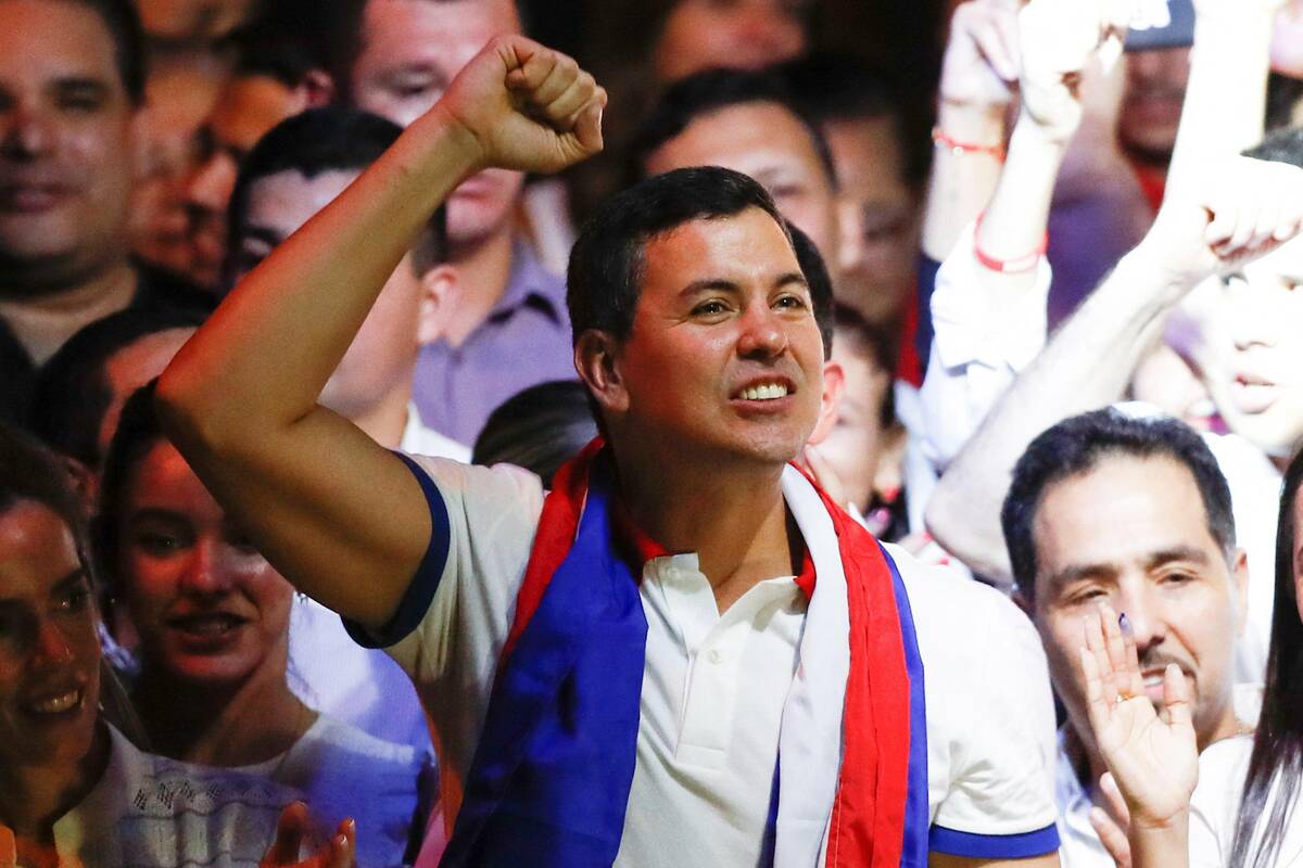 巴拉圭共和國總統當選人貝尼亞（Santiago Peña Palacios）， 圖：翻攝自新浪。
