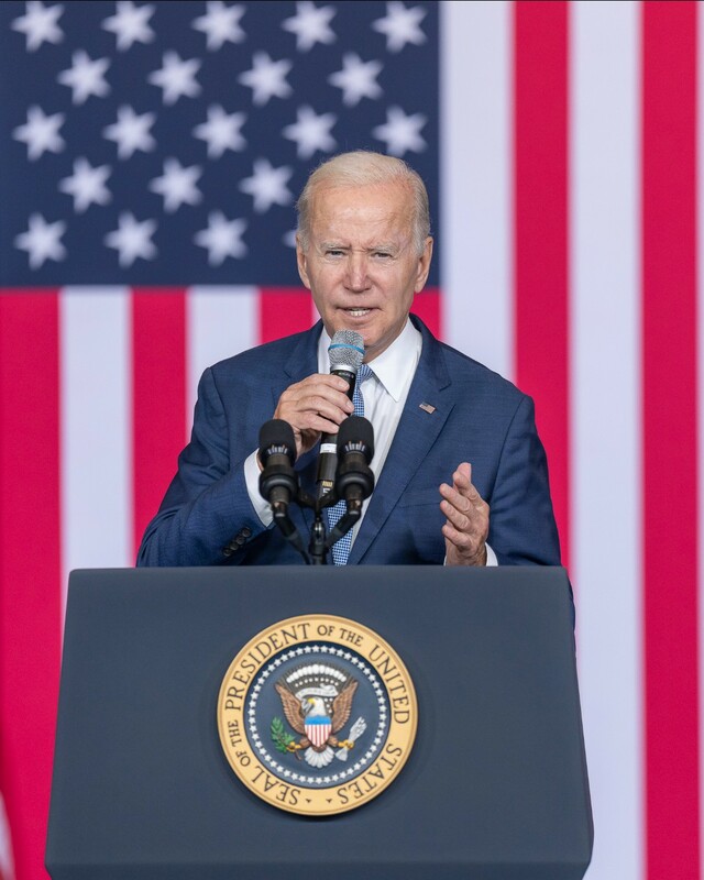 圖為拜登。 圖：擷取自推特@JoeBiden