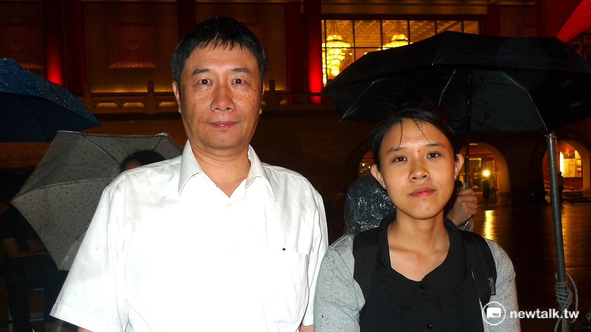 也曾於2012年「被失蹤」的鍾鼎邦表示，他能夠回來，是因為全民站出來為他發聲。 圖：汪少凡／攝