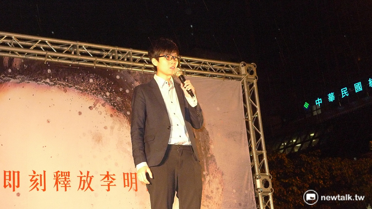 苗博雅說，這一代人的歷史任務，就是抵抗「處於惡鄰居」這個不能抵抗的命運。 圖：汪少凡／攝