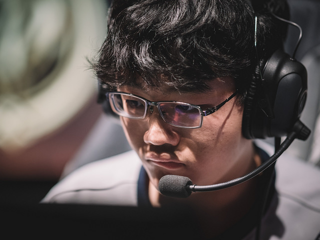 面對SKT的保排戰術，Betty沒有輸出空間。 圖：翻攝自 LoL Esports Photos flickr