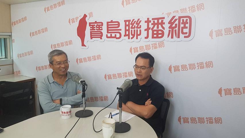財訊文化事業董事長謝金河今（24）日接受《寶島聯播網》鄭弘儀訪問，蔡英文政府民調低落，謝金河認為，問題點在蔡政府沒有自己一套明確的論述。 圖：寶島聯播網提供