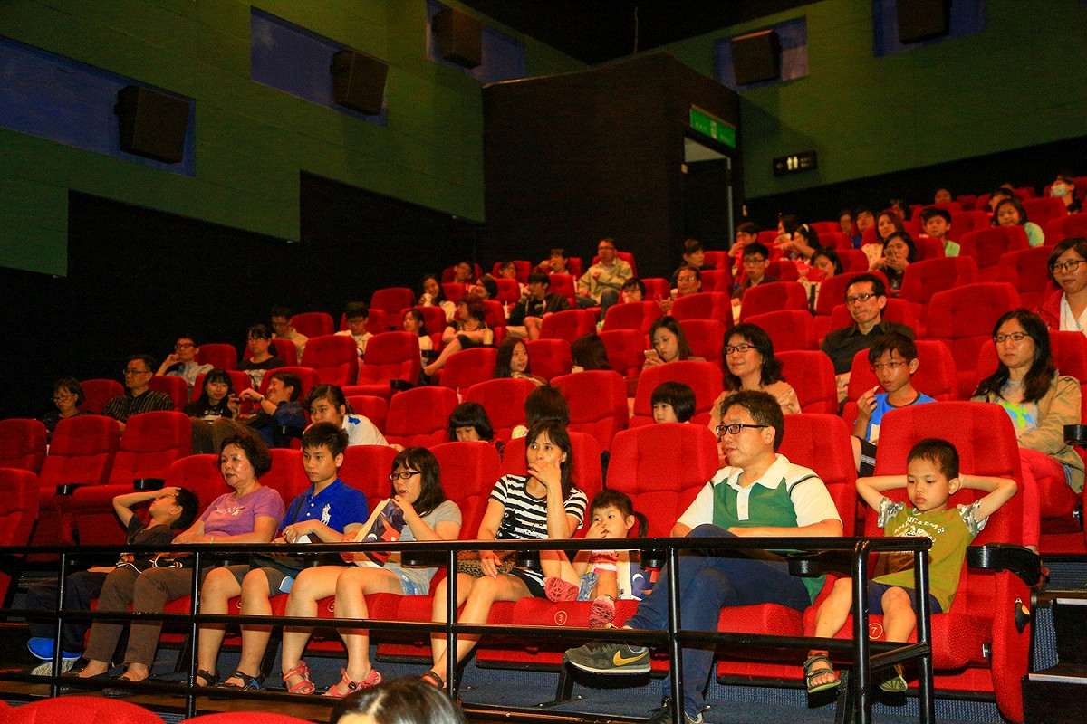 因 《夢想續航》並未在一般電影院上映， 台中市新聞局及財團法人台中市影視發展基金會昨（23）晚舉行特映會 圖：台中市政府新聞局提供