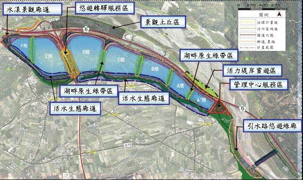 為了減緩地層下陷，水利署規劃推動烏溪鳥嘴潭人工湖工程計畫，以增供地表水源，進而減抽彰化地區地下水量。  圖：截圖自水利署網站