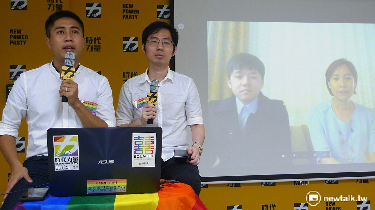 人在日內瓦的高潞‧以用指出，帛琉、聖文森在二對二辯論上仗義執言「如今是規則改了，才讓台灣無法加入嗎？」 圖：汪少凡／攝
