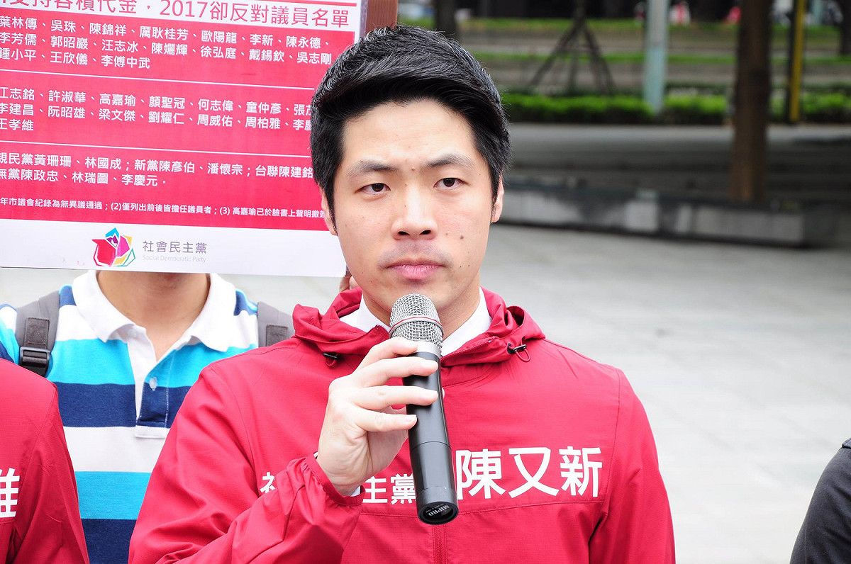 社民黨發言人陳又新表示，反同團體現在需要的是靜下心來，多傾聽別人的意見，學習尊重他人。 圖：社民黨提供