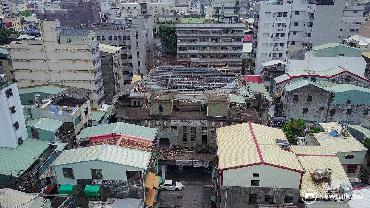 隱身在台中後火車站、復興路巷內，有座80多年的老劇院，經數度登錄文資未果，引發拆屋危機。 圖：彰化文化陣線提供