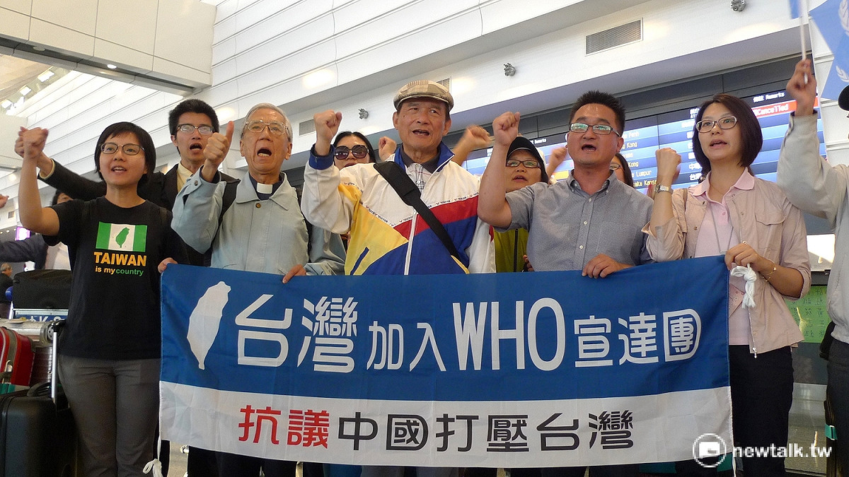 「WHO宣達團」28日返抵國門，蔡明憲期許蔡英文跨部會並結合民間力量做出整體戰略規劃。 圖：汪少凡／攝