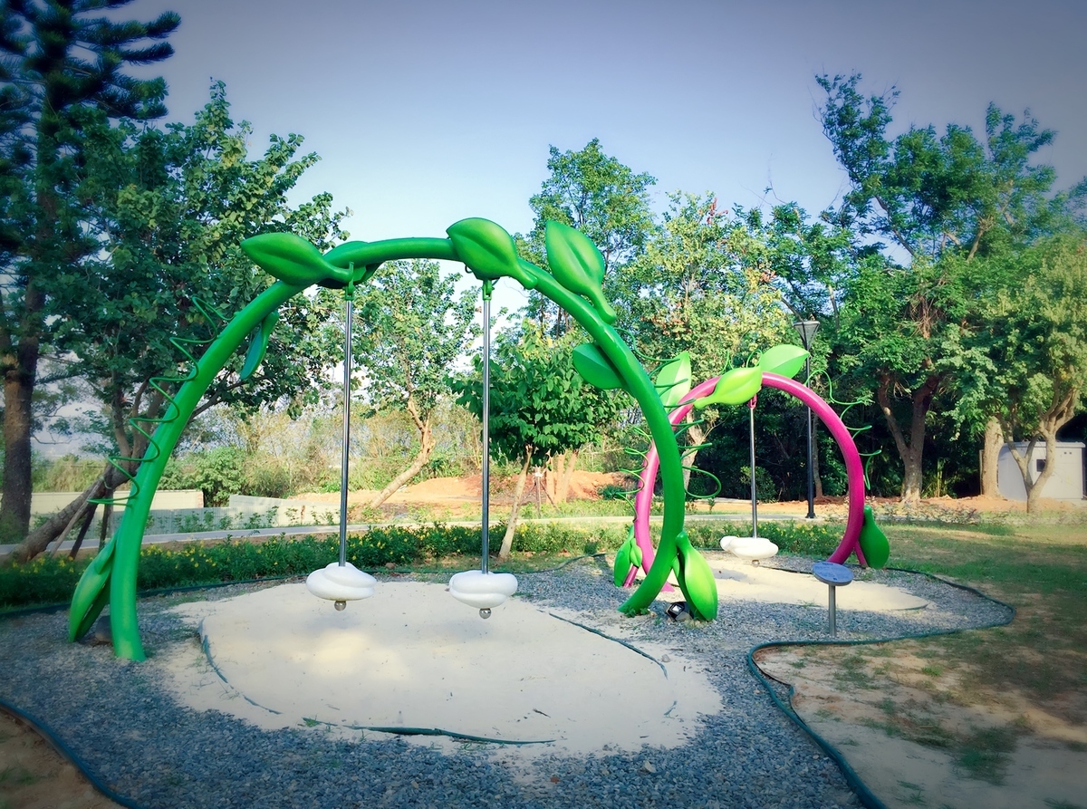 泰安服務區(北站)安安的奇幻樂園。 圖：交通部高速公路局／提供