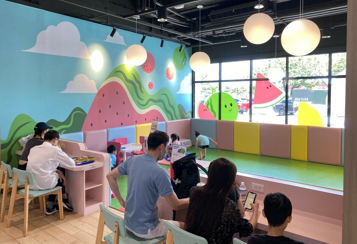 西螺服務區兒童遊戲區。 圖：交通部高速公路局／提供