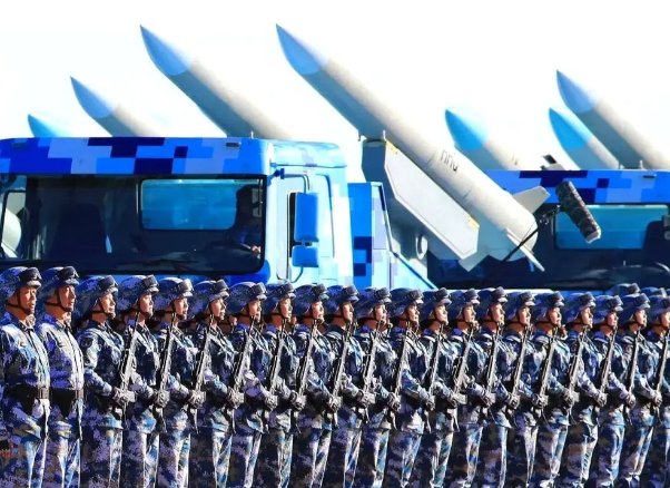 中國解放軍火箭軍部隊。 圖 : 翻攝自鋒芒FM