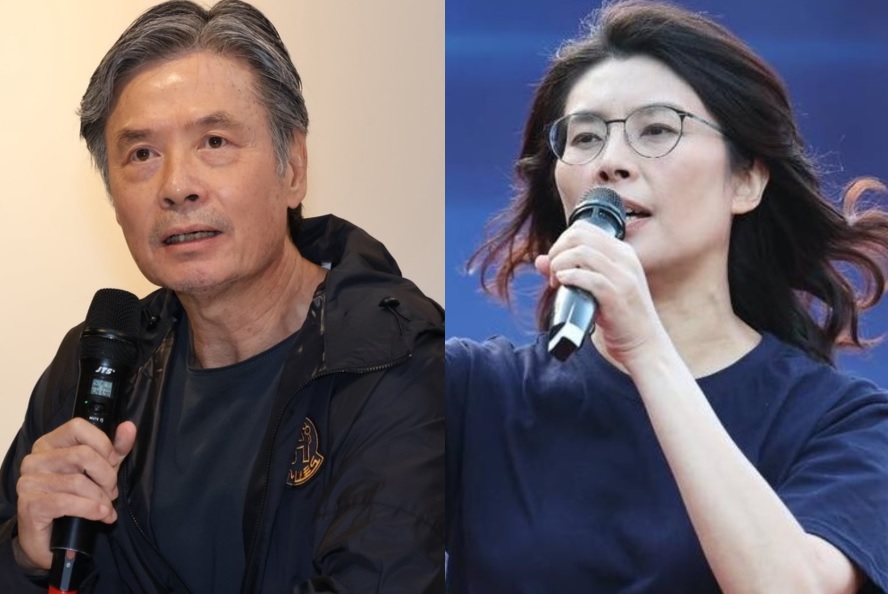 侯友宜競選辦公室執行長金溥聰、國民黨立委鄭麗文 圖：林昀真/攝、鄭麗文臉書