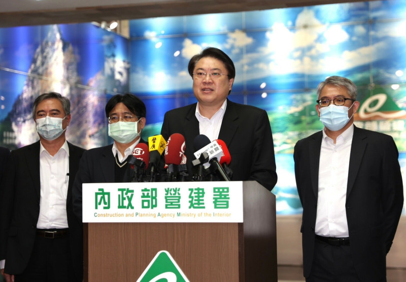 內政部長林右昌日前視察營建署。（資料照片） 圖：營建署提供