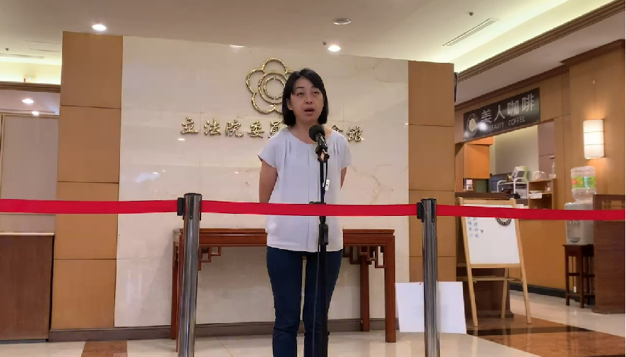 時代力量立委王婉諭。（資料照片） 圖：擷自王婉諭辦公室提供影片
