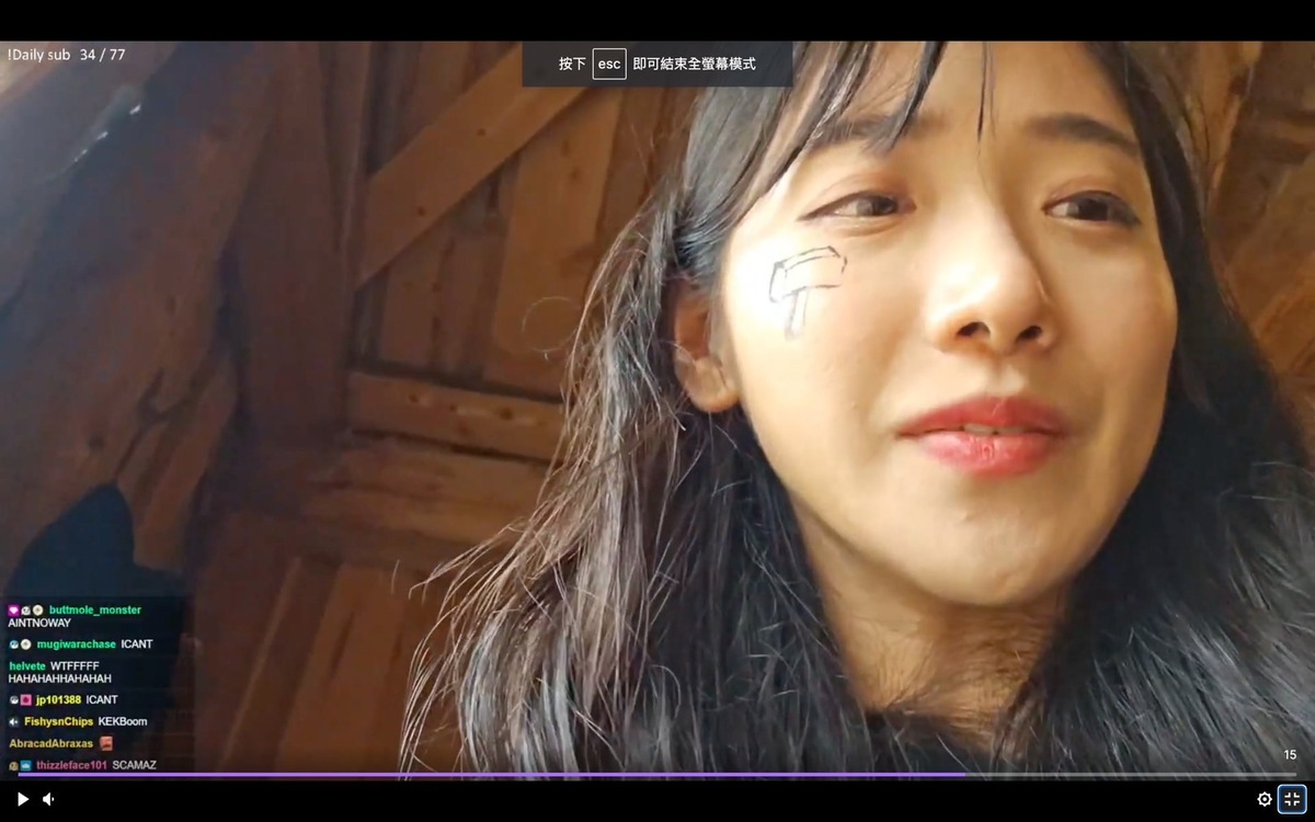 店家告知拍攝要付25000克朗。 圖：翻攝自Jinnytty Twitch頻道