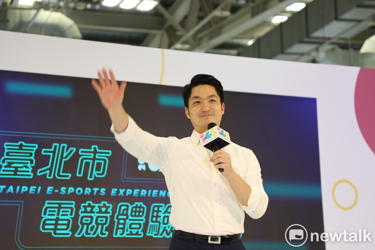 台北市長蔣萬安強調將會致力於打造台北電競產業 圖：蔡幸秀/攝