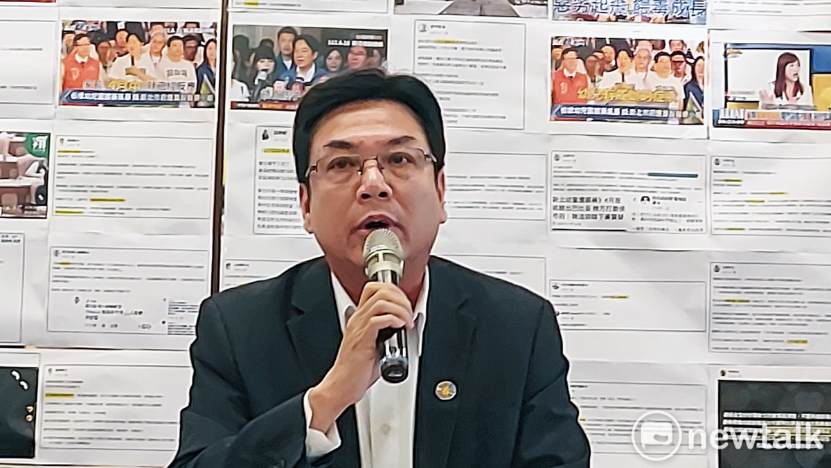 新北市副市長劉和然感嘆因餵藥案的不實訊息撕裂台灣社會。 圖：林昀真/攝