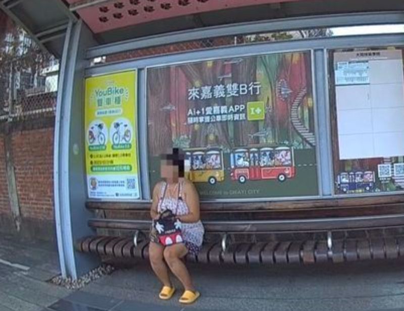 ▲台中市30多歲的林女日前與網友「阿宏」一起出遊，沒想到卻遭到丟包在嘉義彌陀路上。 （圖/翻攝畫面）