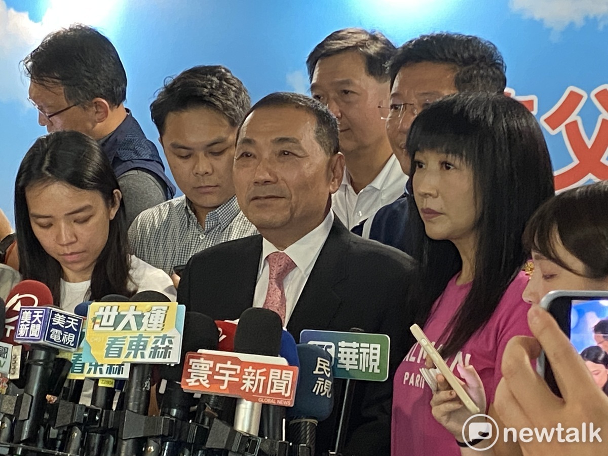中華亞太菁英交流協會指出，國民黨之前也曾將該協會的民調納入黨內徵召民調參考，並據此徵召侯友宜。 圖：林昀真/攝
