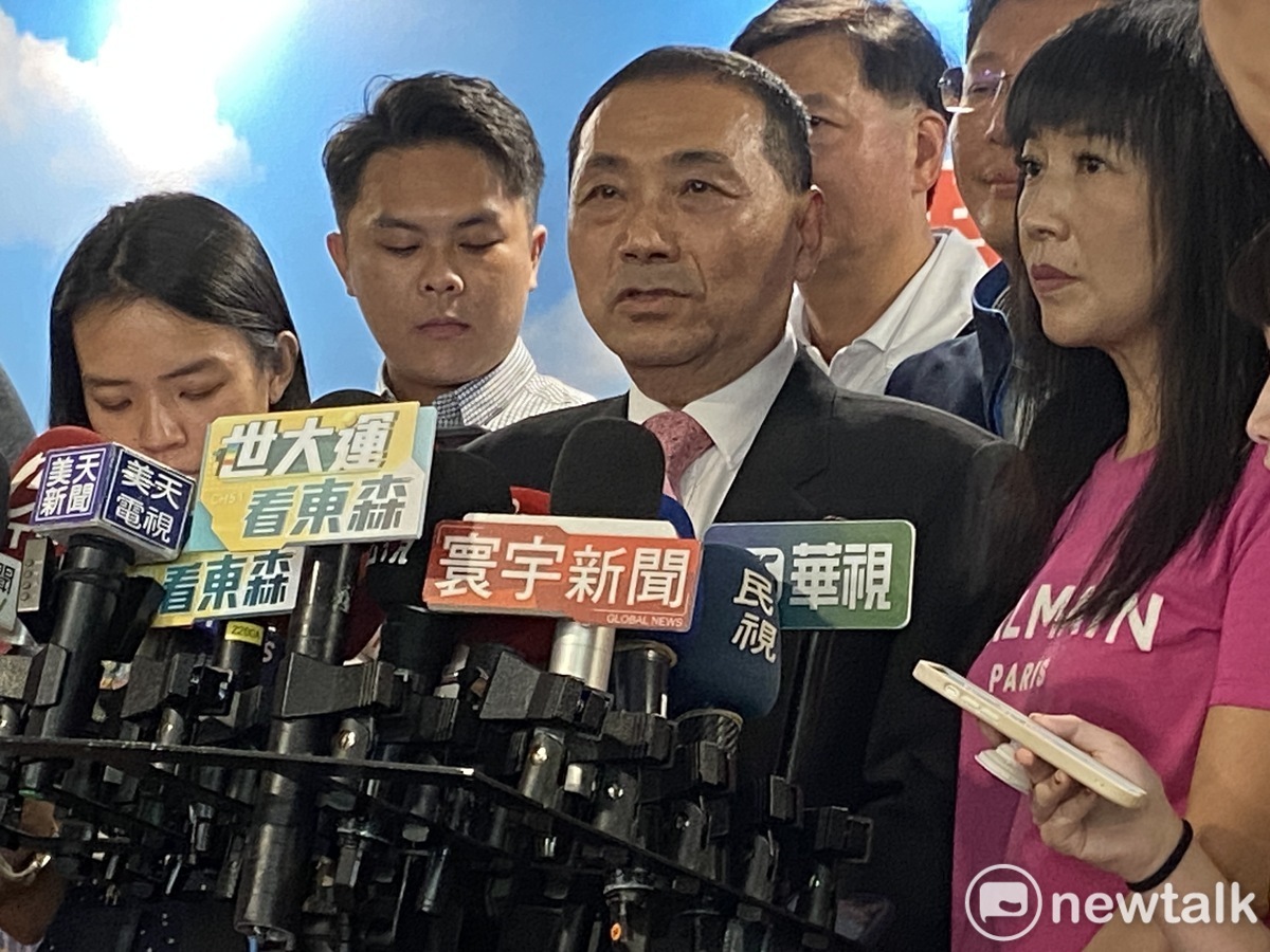 侯友宜指陳時中是綠營造謠聯盟新成員。 圖：林昀真/攝（資料照）