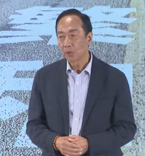 郭台銘強調他在中國沒有任何資產。 取自網路