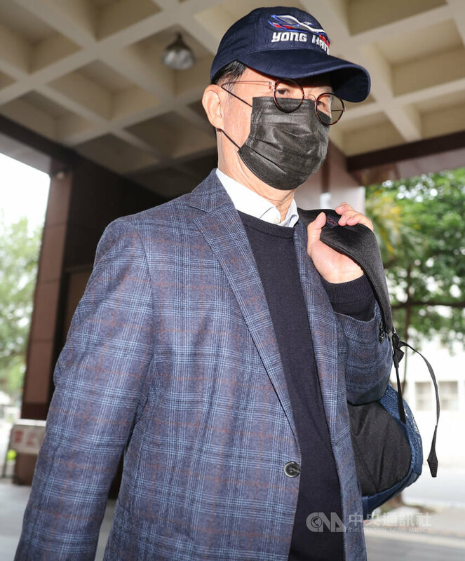 台北地院審理京華城案，19日繼續進行言詞辯論程序，前台北市副市長彭振聲（圖）出庭答辯。中央社記者趙世勳攝　114年12月19日