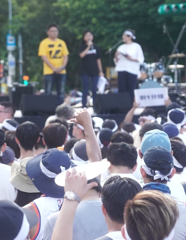 時代力量王婉瑜批評柯文哲社子島開發案也被民眾倒拇指 圖：張良ㄧ / 攝