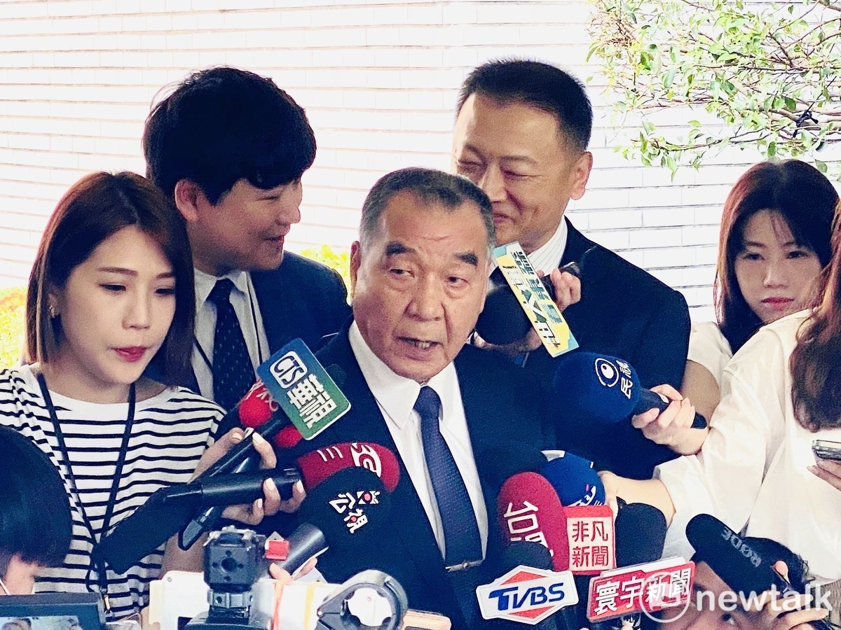 國防部長邱國正。 圖：周煊惠 / 攝