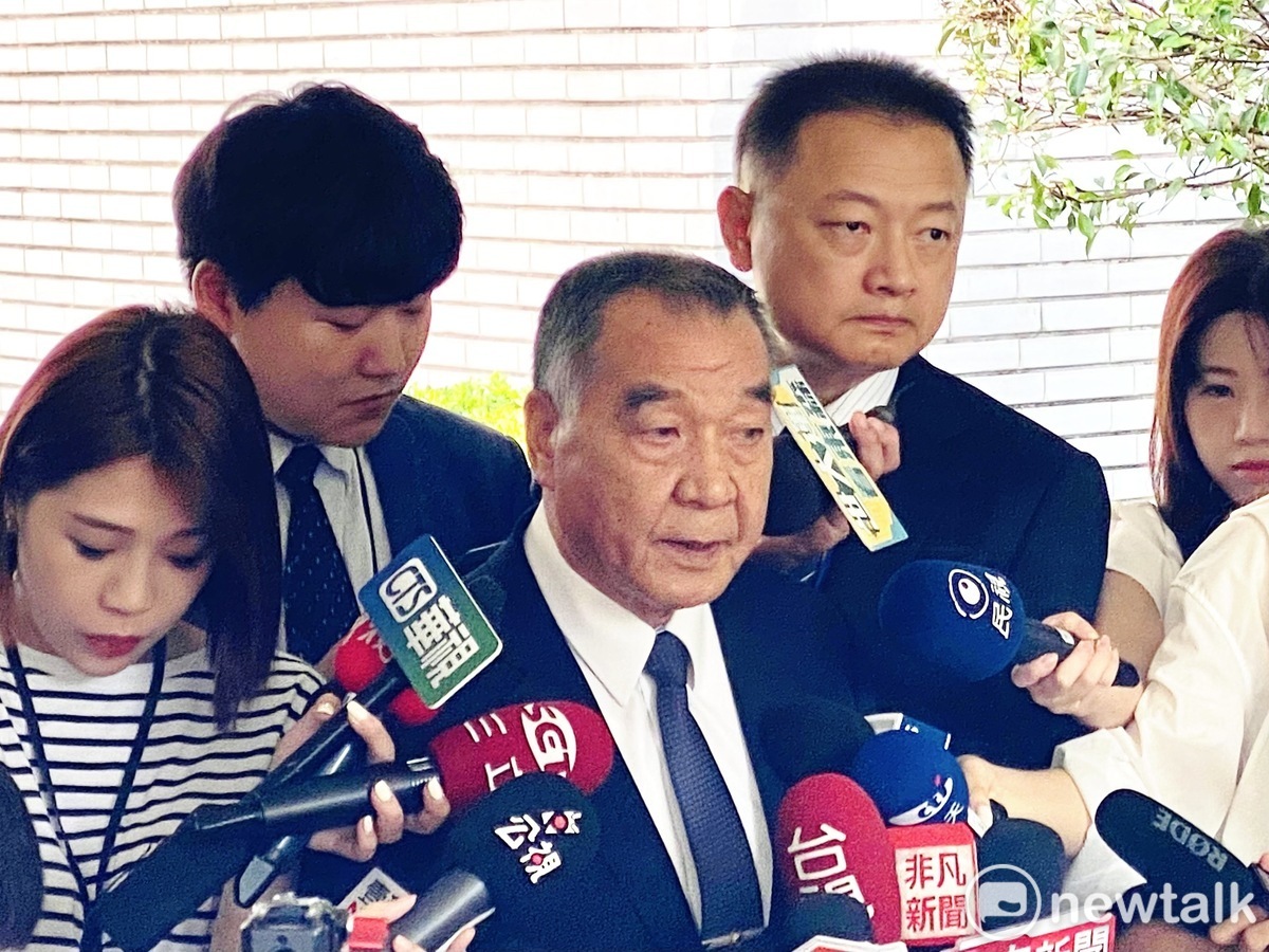 國防部長邱國正。 圖：周煊惠 / 攝
