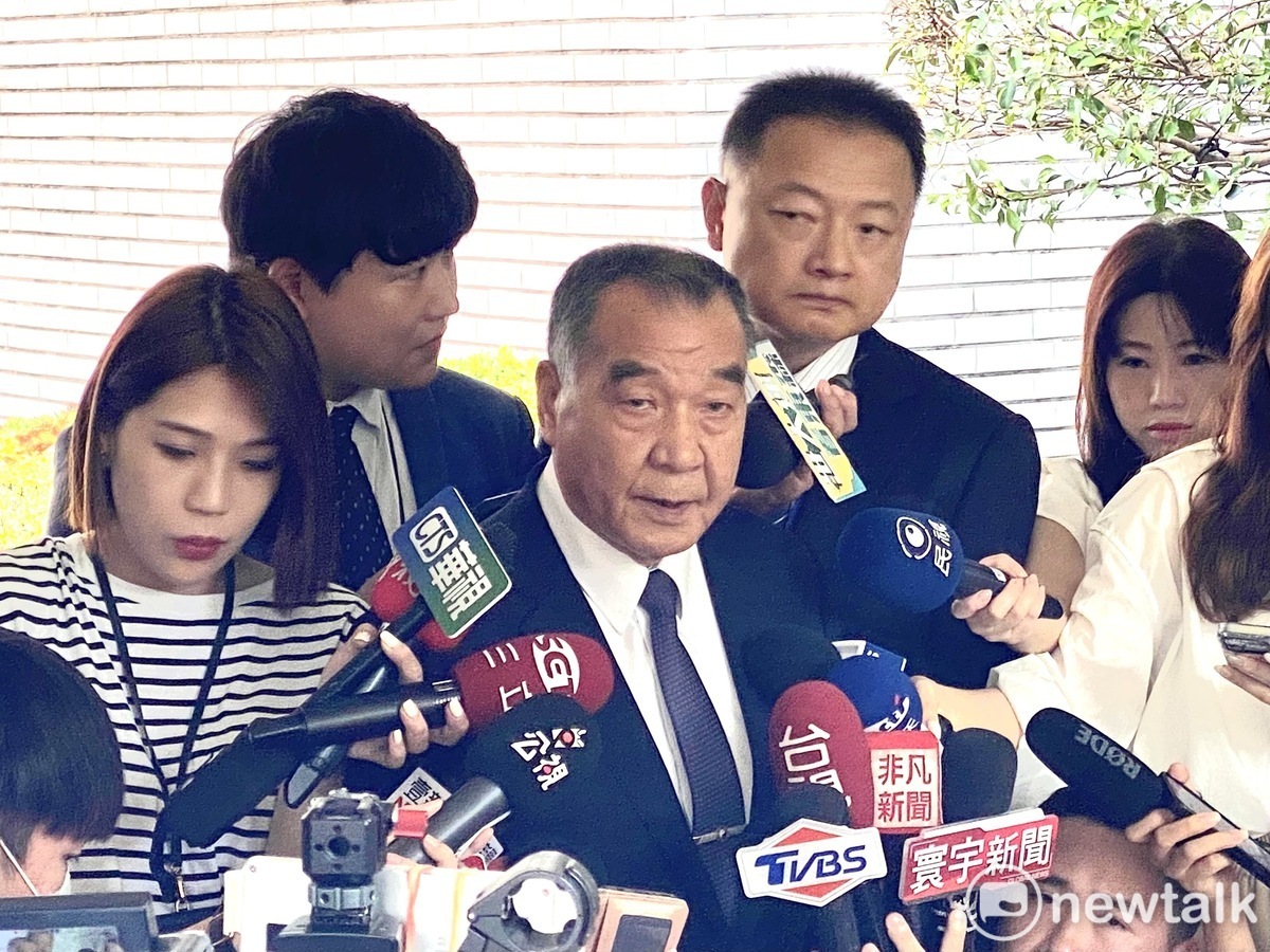 國防部長邱國正。 圖：周煊惠 / 攝