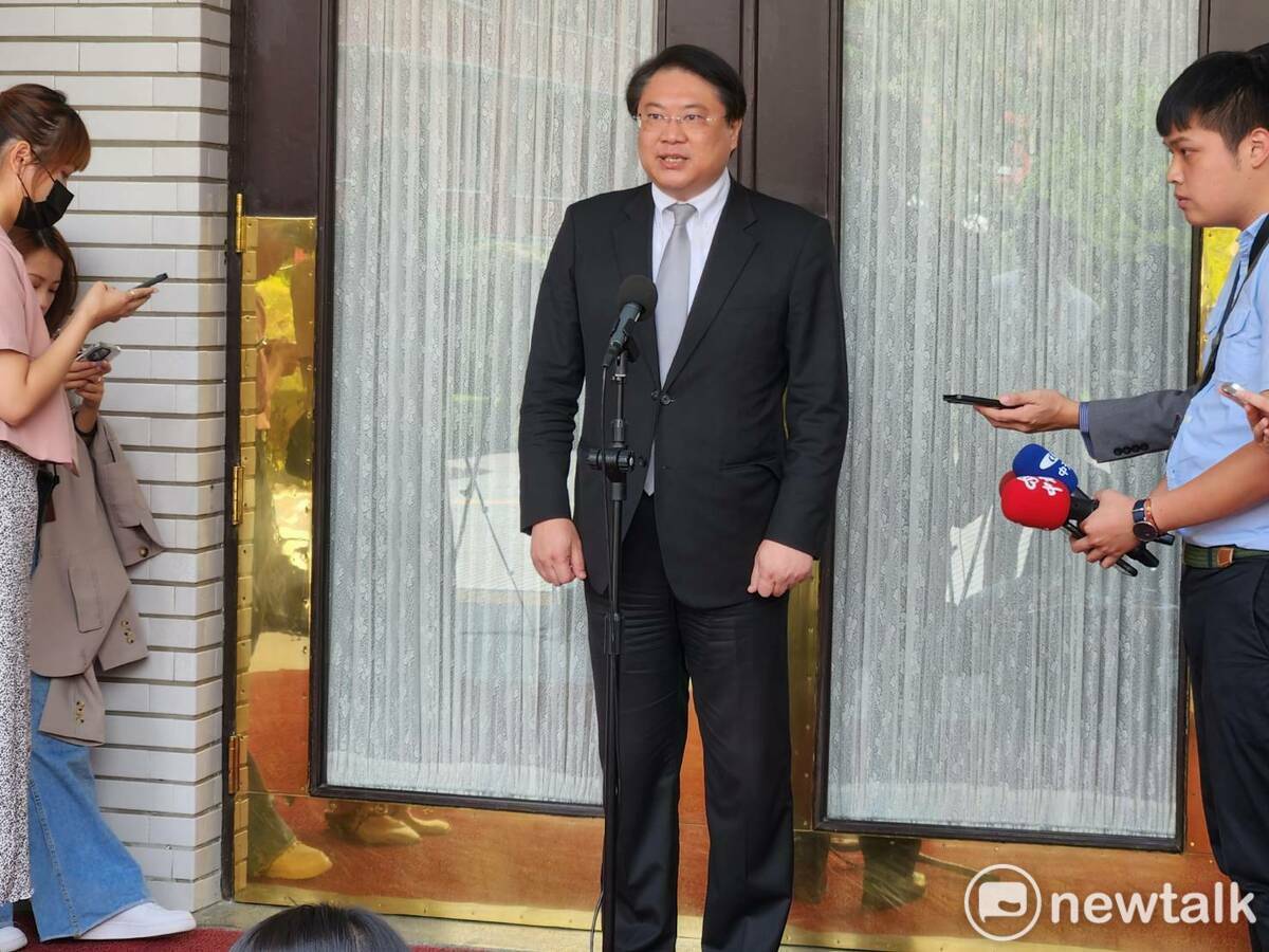 內政部長林右昌。 圖：黃建豪/攝