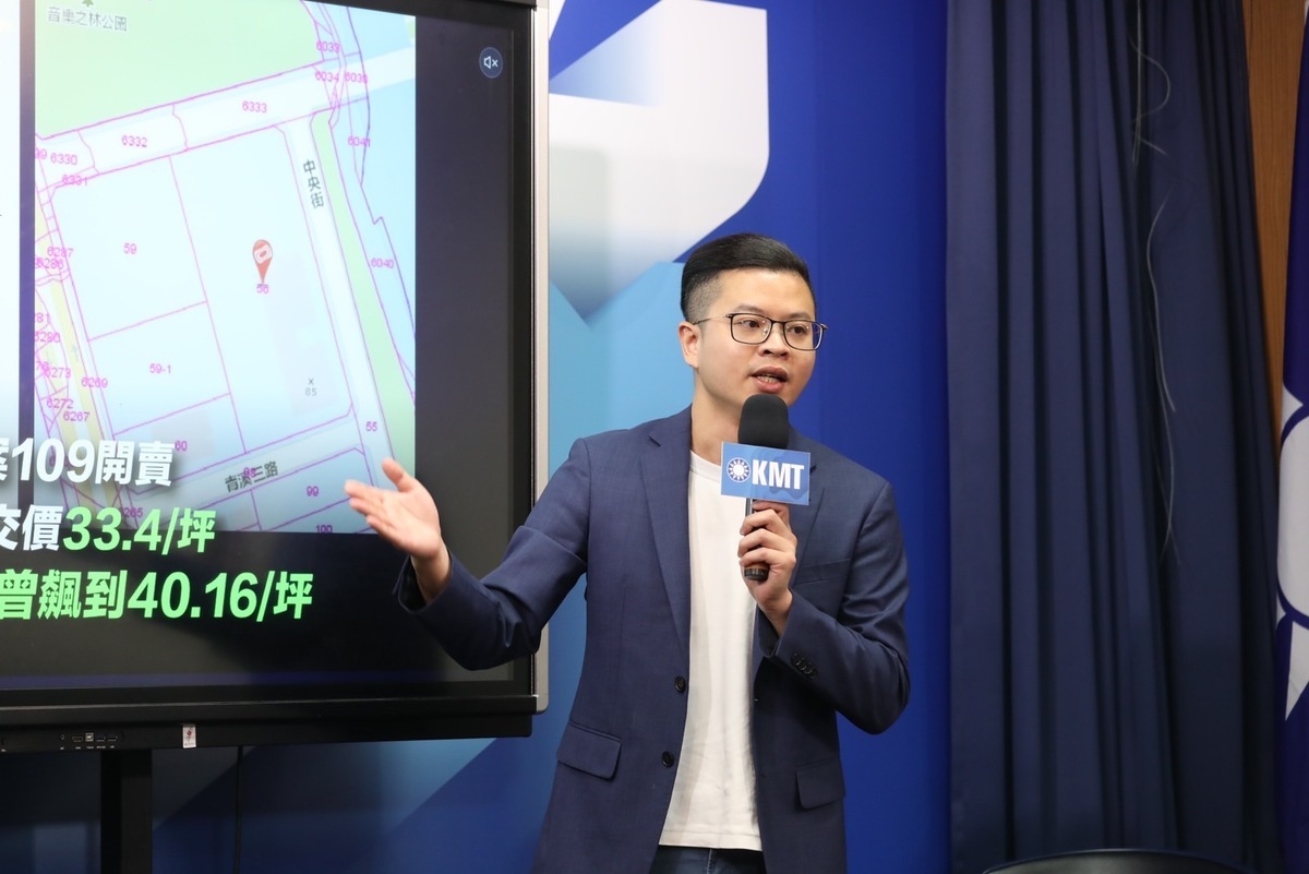 國民黨桃園市議員凌濤。 圖：國民黨文傳會/提供