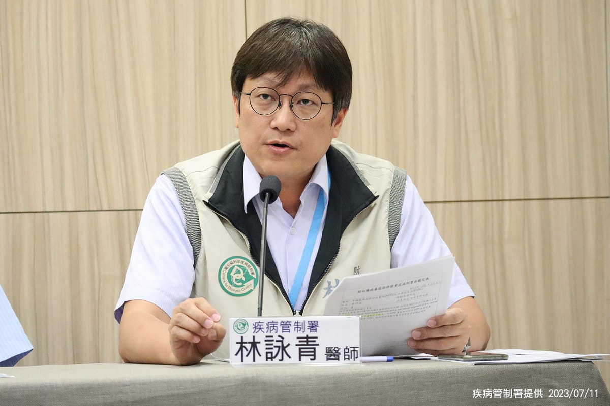 防疫醫師林詠青指出，一名未滿10歲女童確診A型流感後曾出現輕微腦水腫症狀，入加護病房3天後轉出一般病房。 圖：疾管署／提供