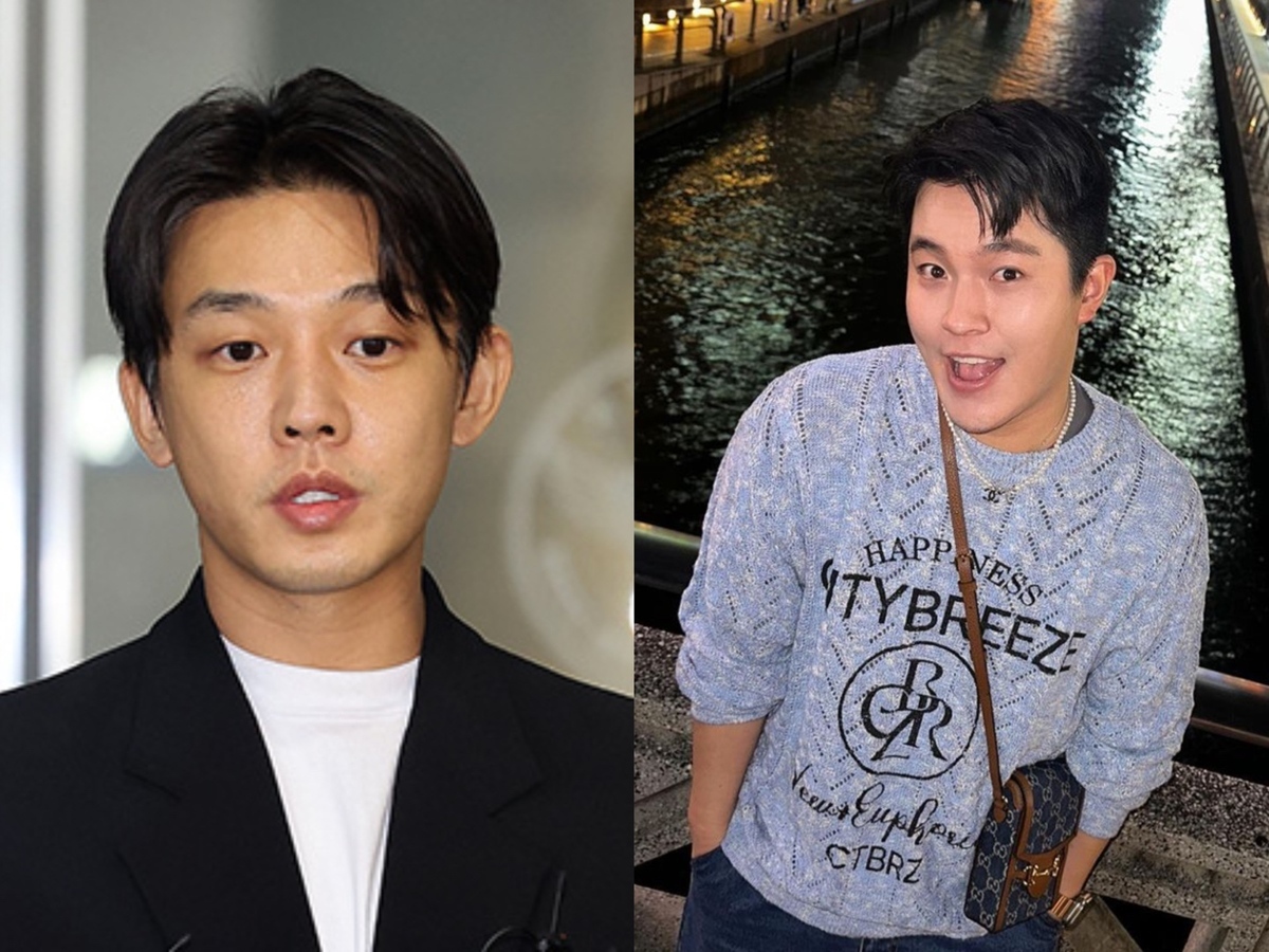 韓國YouTuber Hairmon今日發文承認了自己曾與劉亞仁一起吸毒。 圖：翻攝自KBS News、IG＠hairmon_