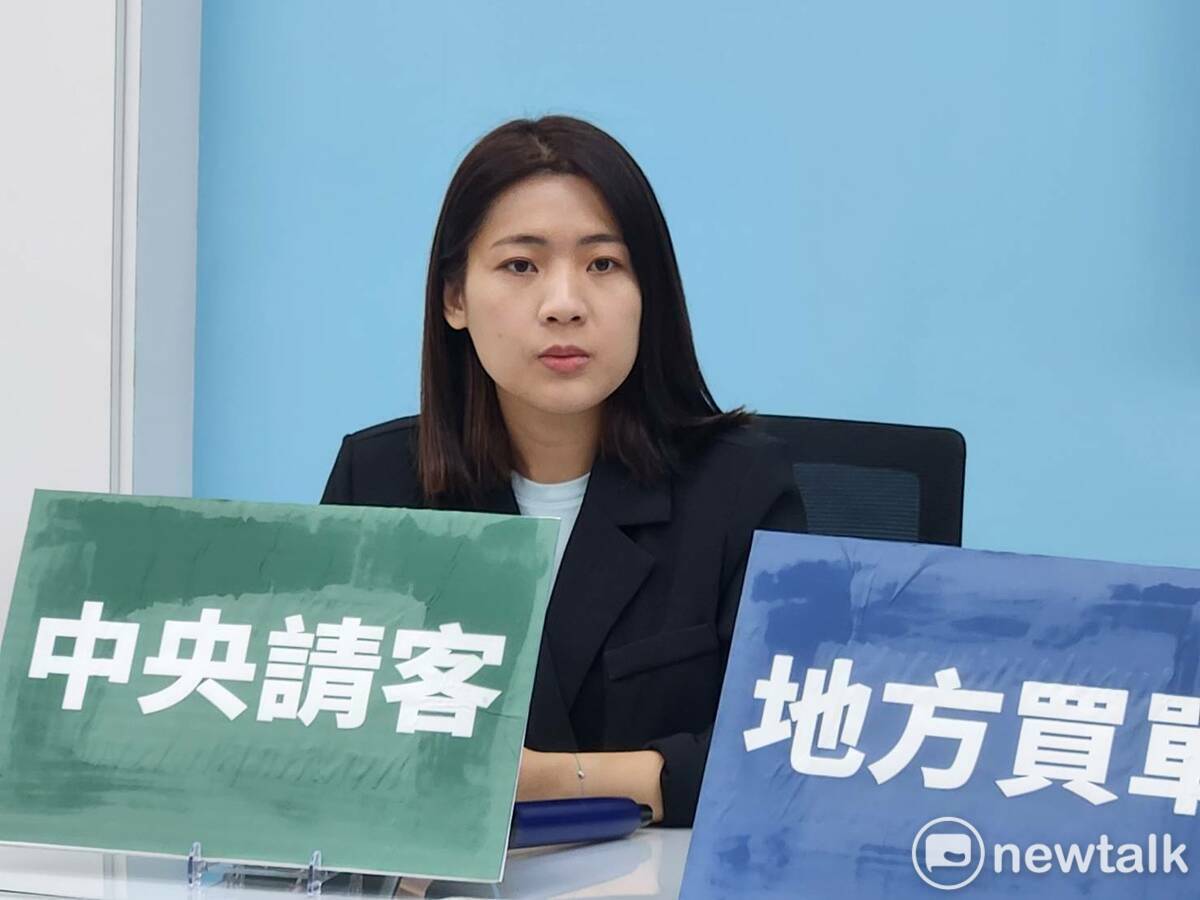 國民黨台北市議員徐巧芯。 圖：黃建豪/攝
