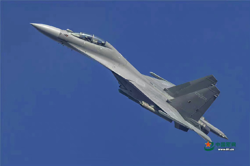 中俄「北方互動2023」軍演，解放軍出動殲-16等多機型戰機，傳將運用俄羅斯機場在陌生機場起降、陌生區域飛行。 圖：翻攝中國軍網