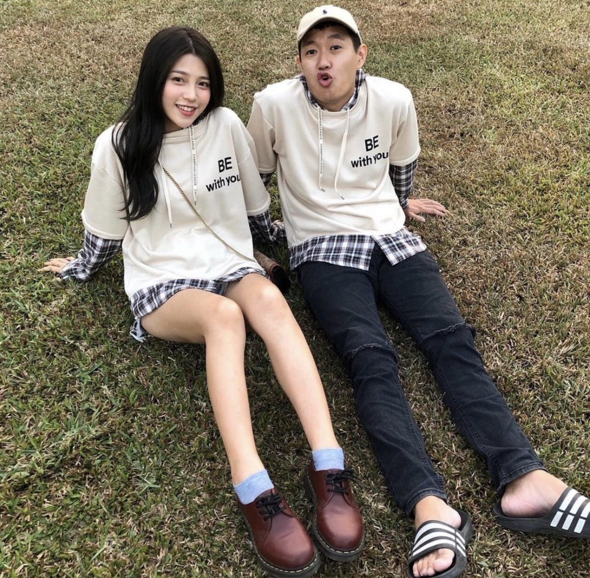 牛排分享跟妻子妮妮的告白過程。 圖：翻攝自牛排IG