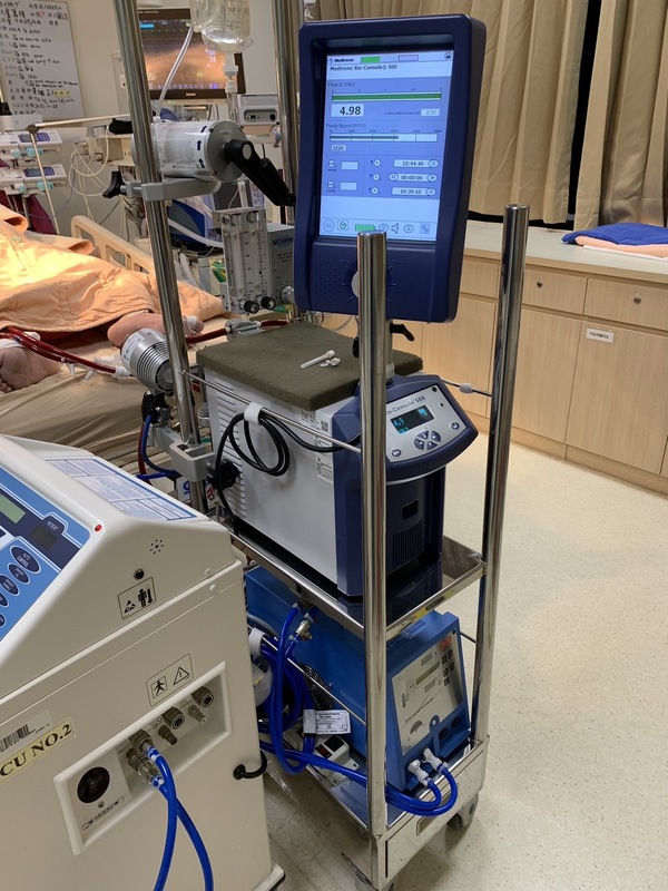 葉克膜機器。 圖：亞東醫院／提供