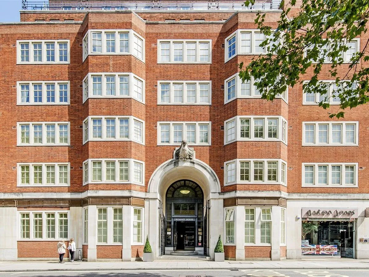 扎哈羅夫在英國倫敦的高級公寓。 圖：翻攝自英國住宅查詢網站zoopla.co.uk