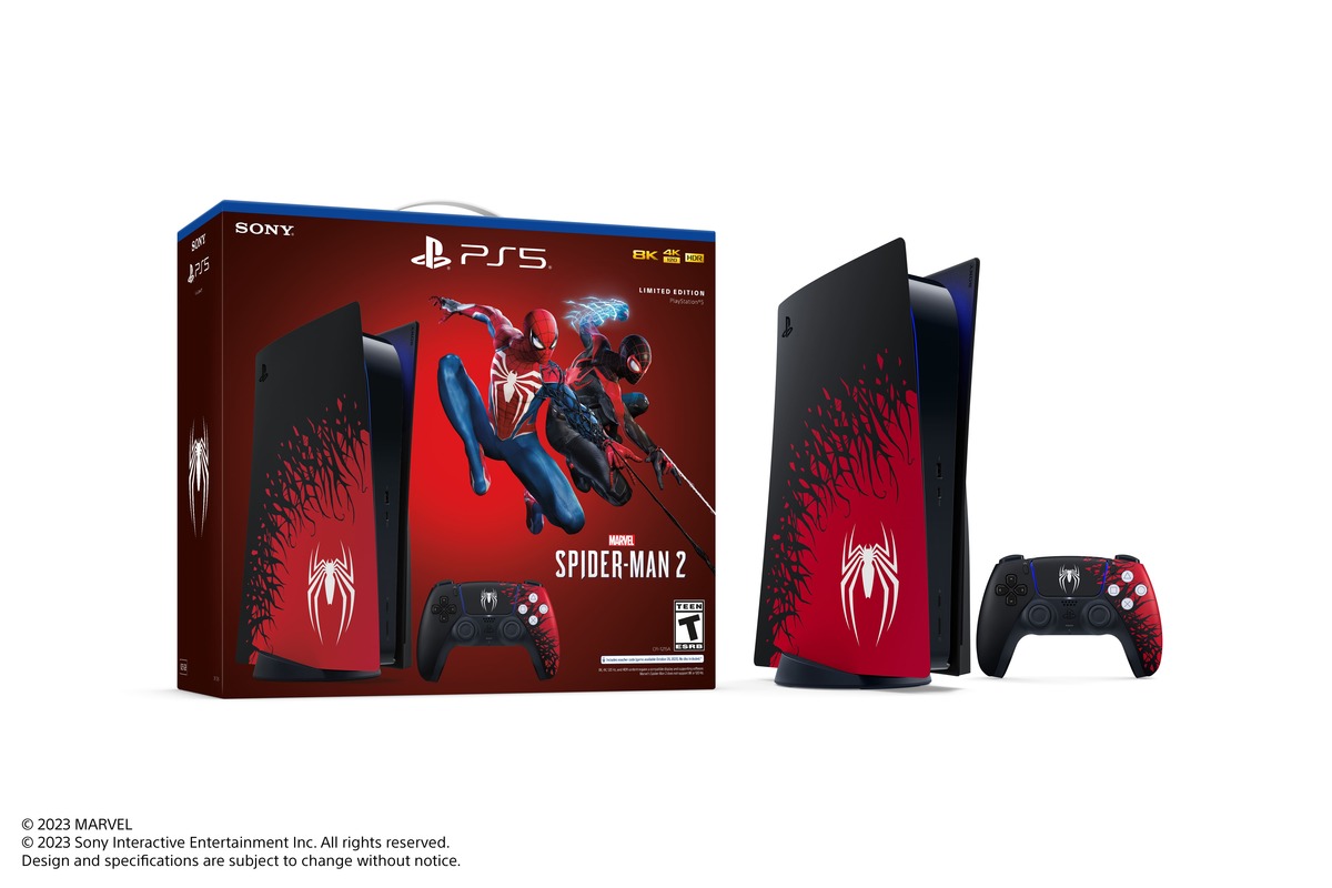 《Marvel’s Spider-Man 2》限量版同捆組今日亮相。 圖：Sony/提供