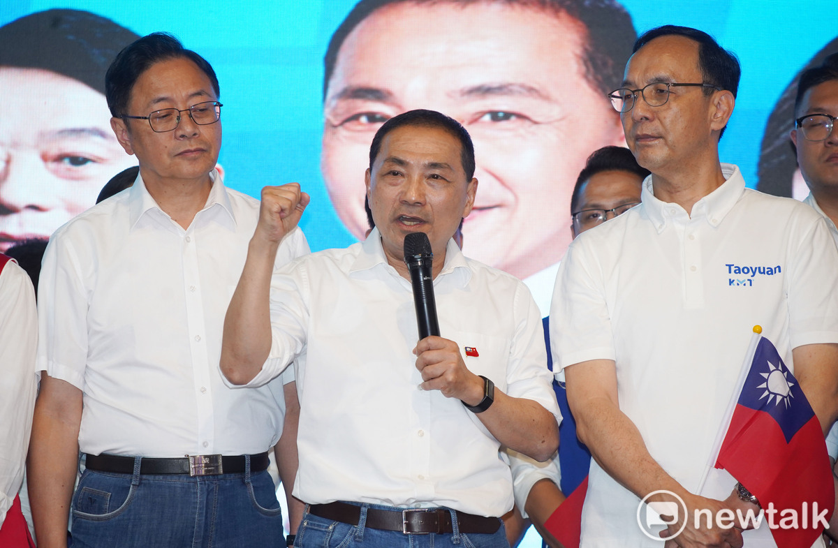 侯友宜民調仍居第三位，造成外界不斷有「換侯」的聲音出現。 圖：林昀真/攝(資料照片)