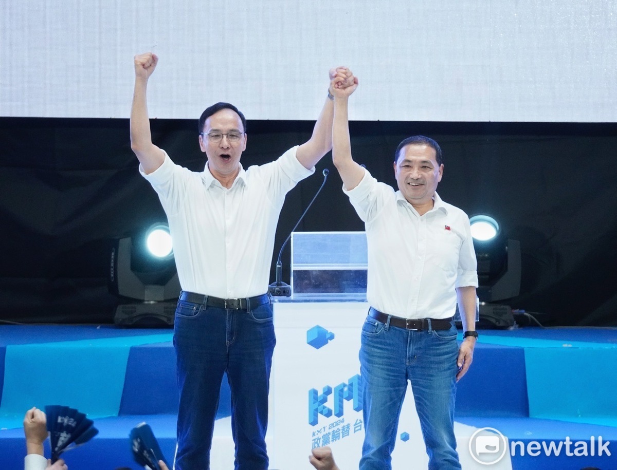 國民黨全代會今(23)日正式徵召侯友宜代表國民黨參選2024總統。 圖：張良一/攝（資料照）
