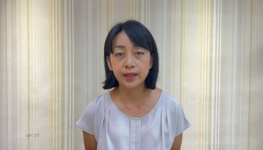 時代力量主席王婉諭質疑賴清德支持「代理人法」是承諾還是口號。 圖：擷自王婉諭辦公室提供影片（資料照）